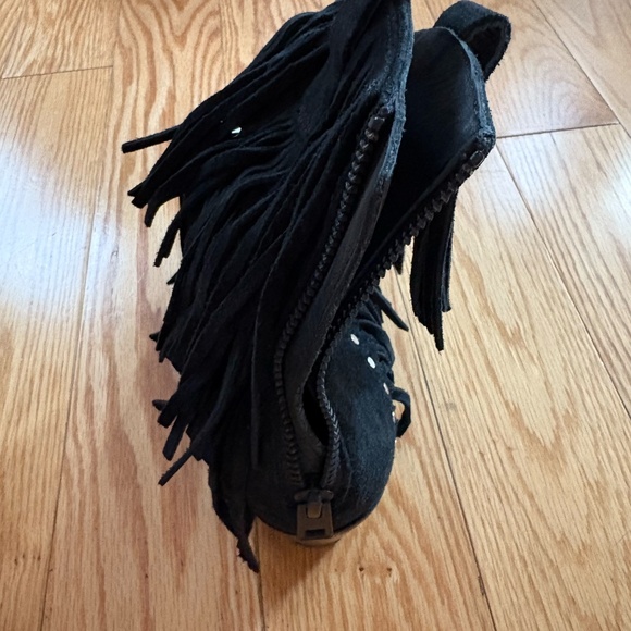 Zoltaire and Zadig Carla Plus Fringed Western Boot - Picture 3 of 6